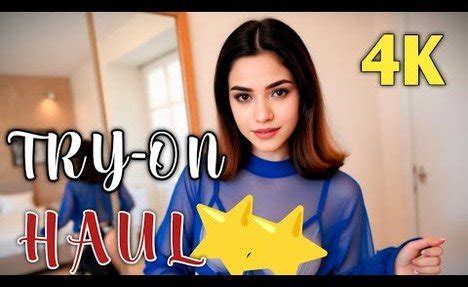 4K Lingerie Monokini Try On Haul Bold Transparent Looks See Through Outfits Dry Vs Wet