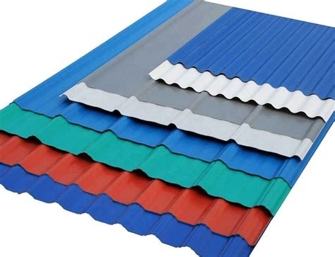 Zinc Coating Building Material G M Corrugated Steel Roof Sheets