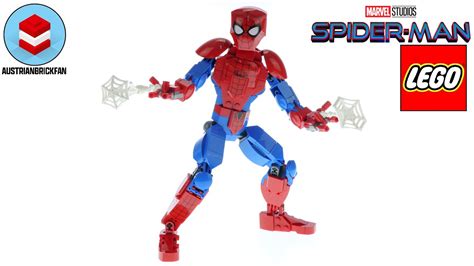 Lego Marvel Super Heroes Spider Man Figure Speed Build Youtube