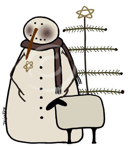 Primitive Christmas Clipart Clipart Suggest