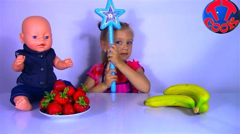 Baby Born Doll | Кукла Беби Борн и Маленький Повар Ярослава готовят ...