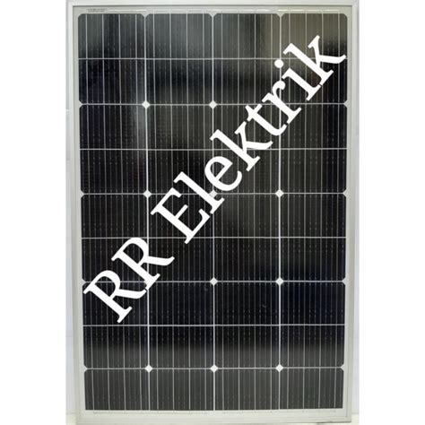 Jual Solar Panel Solar Cell Panel Surya 120wp Monocrystalline 120 WP