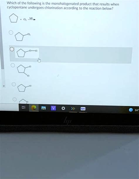 Video Solution Which Of The Following Is The Monohalogenated Product