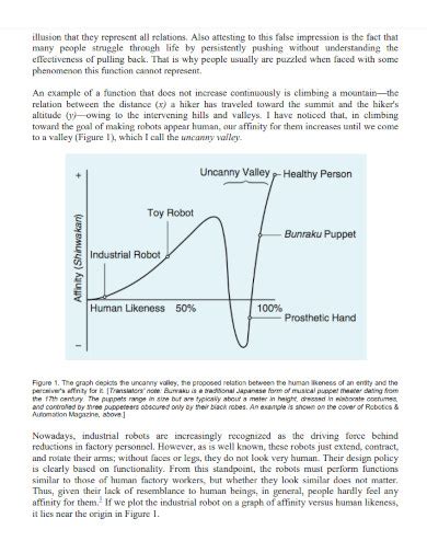 Uncanny Valley - Examples, PDF | Examples