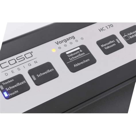 Вакуумный упаковщик CASO HC 170 — купить в интернет-магазине ОНЛАЙН ...