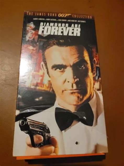 DIAMONDS ARE FOREVER VHS 1995 Brand New Sealed 007 James Bond