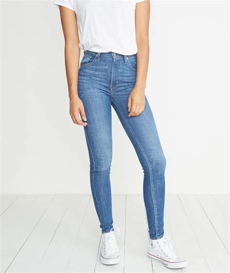 Levis Mile High Super Skinny Jean Marine Layer