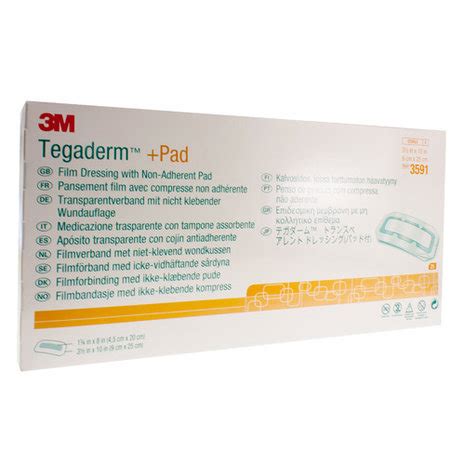 Tegaderm Pad M Transp Steril Cmx Cm Christophar