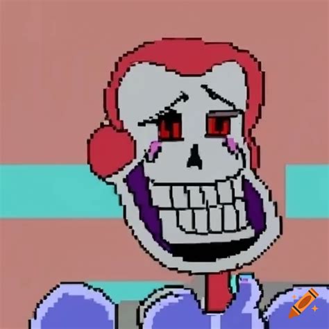 Gay Depiction Of Papyrus From Undertale