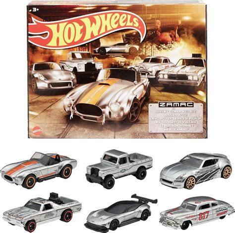 Hot Wheels Zamac 6 Cars Set