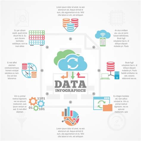 Data Analytics Infographic Free Vector