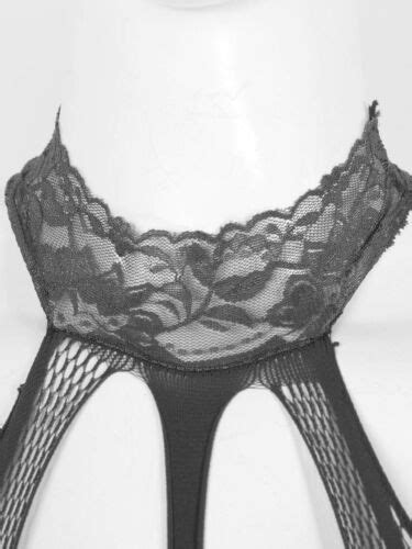 Women Lingerie Fishnet Body Stockings Underwear Babydoll Nightwear Bodysuit Club Ebay