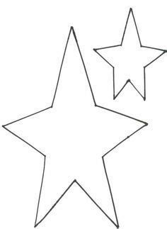 Primitive Star Stencil Printable Clipart Best