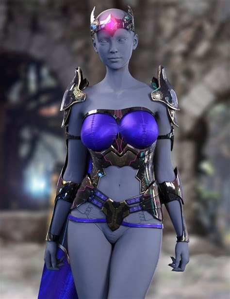 DForce HM Gammaray Outfit For Genesis 9 Daz 3D