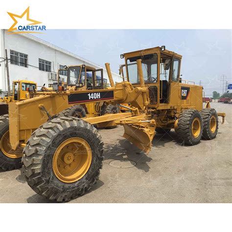 Used Cat 140h Motor Grader With Ripper 185HP Caterpillar 140K Motor