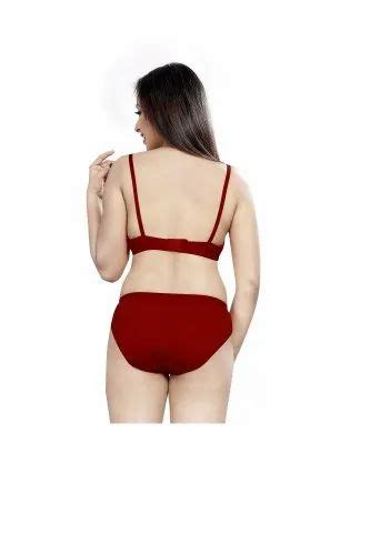 Evryday Solid Bra And Bikini Set Model Name Number 54625 At Rs 105 Piece In Surat