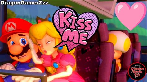 Mario Y Peaches Miradas Sexys 💞 Luigis Mansion 3 Youtube