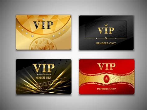 Download free vip card vector sang trọng đẹp mới nhất file SVG AI