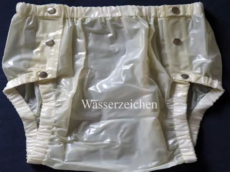 GUMMIHOSE WINDELHOSE 1249 M Matt Zitronegelb PVC Plastic Pants