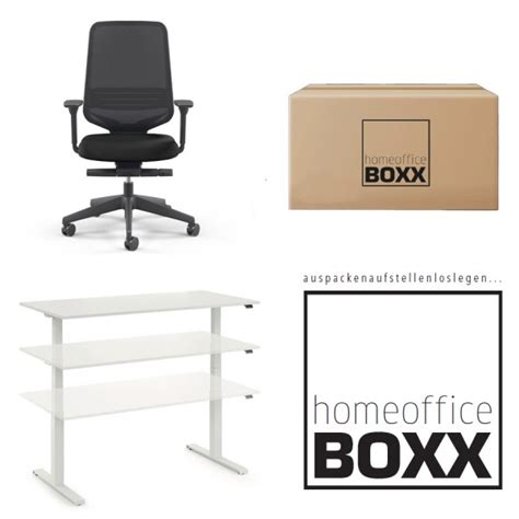 FM Homeoffice BOXX 2.0 - EASY GO Schreibtisch weiß und ATTACK ...
