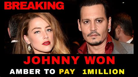 Amber Heard Lost Appeal Agrees To Pay Johnny Depp 1million Youtube