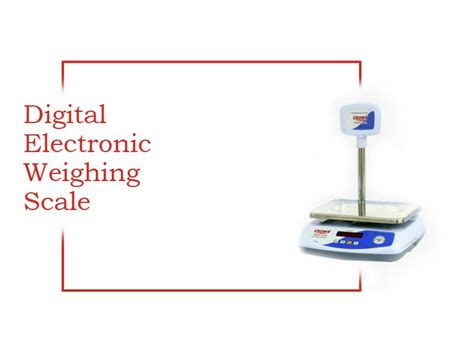 What Is Digital Electronic Weighing Scale By Crown Scales Medium