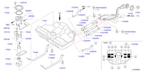 Nissan Z Fuel Level Sensor Sender Unit Fue Y