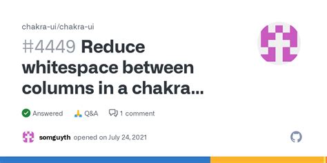 Reduce Whitespace Between Columns In A Chakra Table Chakra Ui Chakra