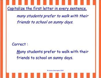 Capitalization Rules Packet by Kristie Christopher | TPT 