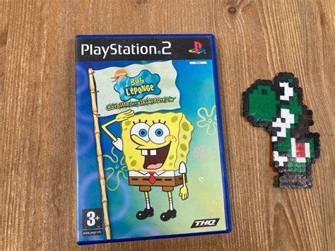Bob L éponge Bataille pour Bikini Bottom PlayStation PAL Prix Photo Présentation
