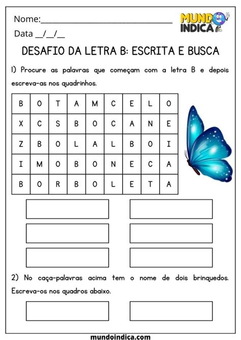 20 Atividades De Alfabetização 2º Ano Prontas Para Imprimir