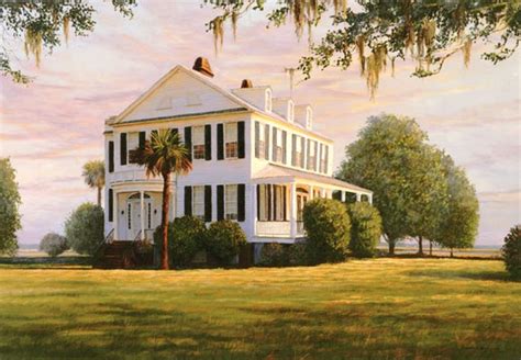 Southern Plantation Revisited 11" x 15" — Douglas Grier Art