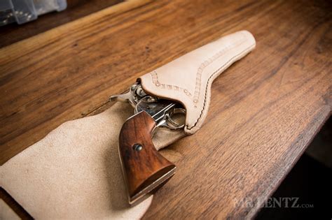 How to Make a Leather Holster - Mr. Lentz Leather Goods