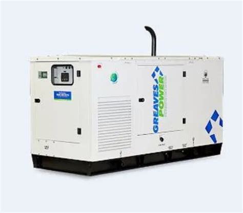 Silent Or Soundproof Air Cooling Kva Greaves Power Industrial