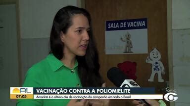 Bom Dia Alagoas Campanha Nacional Contra Poliomielite Termina Nesta