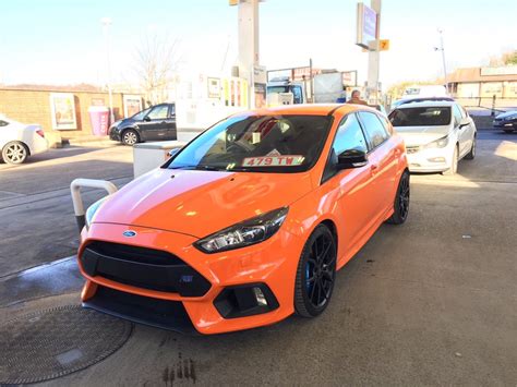 Limited Edition Orange Focus Rs Slated For Sale In The Uk