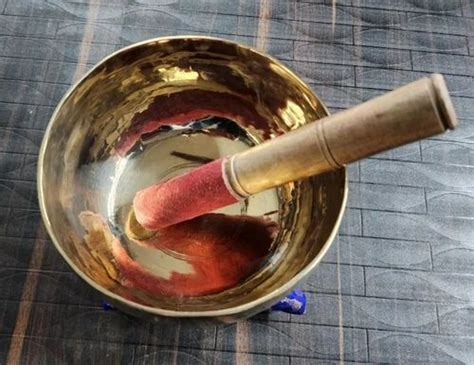 Bronze Plain Round Brass Singing Bowl For Meditation Therapy At Rs