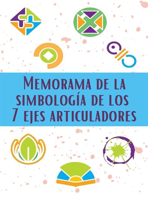 Memorama De La Simbologia De Los 7 Ejes Articuladores Pdf