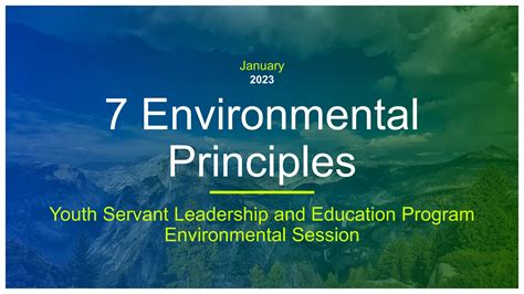 7 Environmental Principlespptx