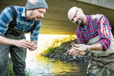 Researchers In Creek Image Eurekalert Science News Releases