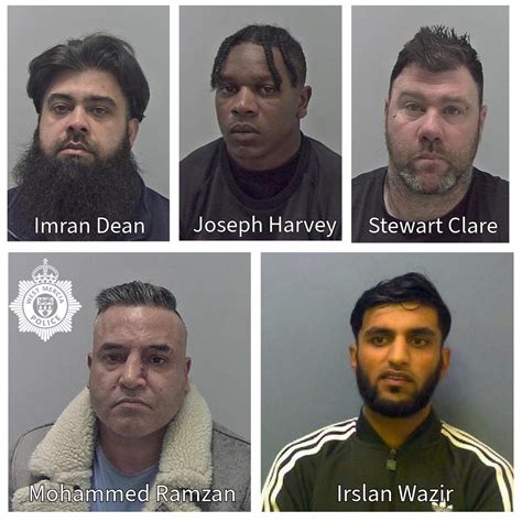 Five Men Get Total Of 46 Years For County Lines Drug Dealing West