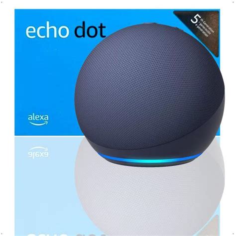 Echo Dot 5ª Geração Smart Speaker Alexa Azul Amazon Smart