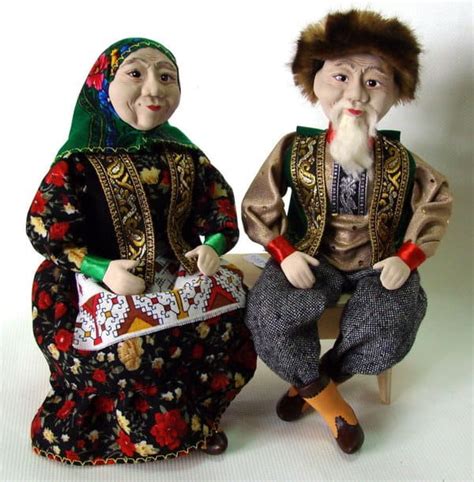 Куклы ручной работы в национальных нарядах - Часть 2