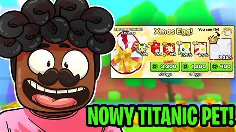 NOWY TITANIC PET I NOWE ENCHANTY W Pet Simulator 99 YouTube