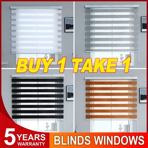 BUY 1 TAKE 1 280cm Height Modern Korean Blinds For Window Venetians Duo