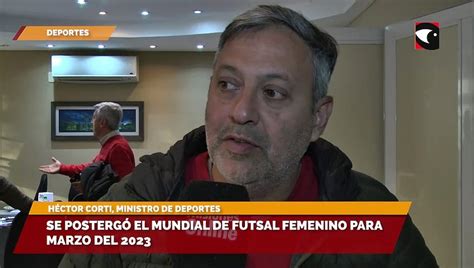 Se Posterg El Mundial De Futsal Femenino Para Marzo Del V Deo