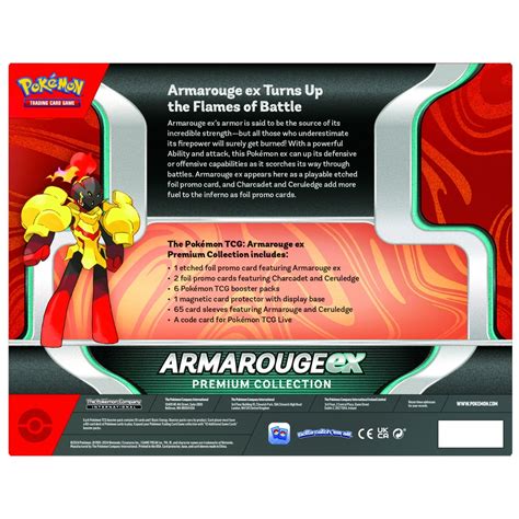 Pokémon Trading Card Game Armarouge Ex Premium Collection Smyths