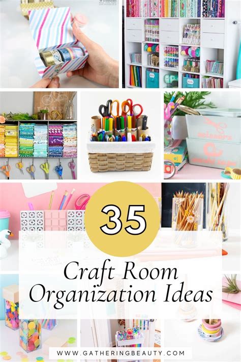 Diy Craft Room Organization Ideas — Gathering Beauty