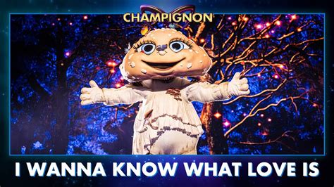 Champignon I Wanna Know What Love Is The Masked Singer Seizoen