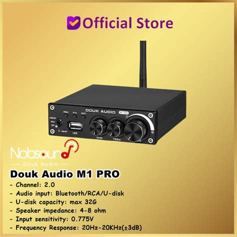 Promo Nobsound Douk Audio M1 Pro M1Pro HiFi Bluetooth 5 0 Digital